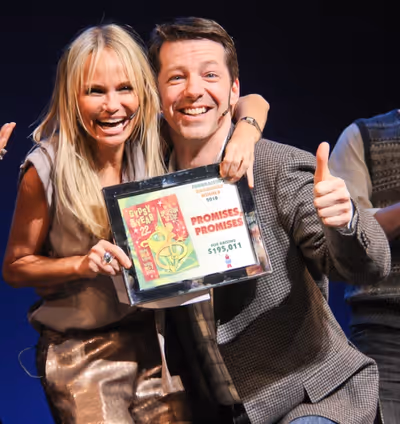 Kristin Chenoweth and Sean Hayes Photo