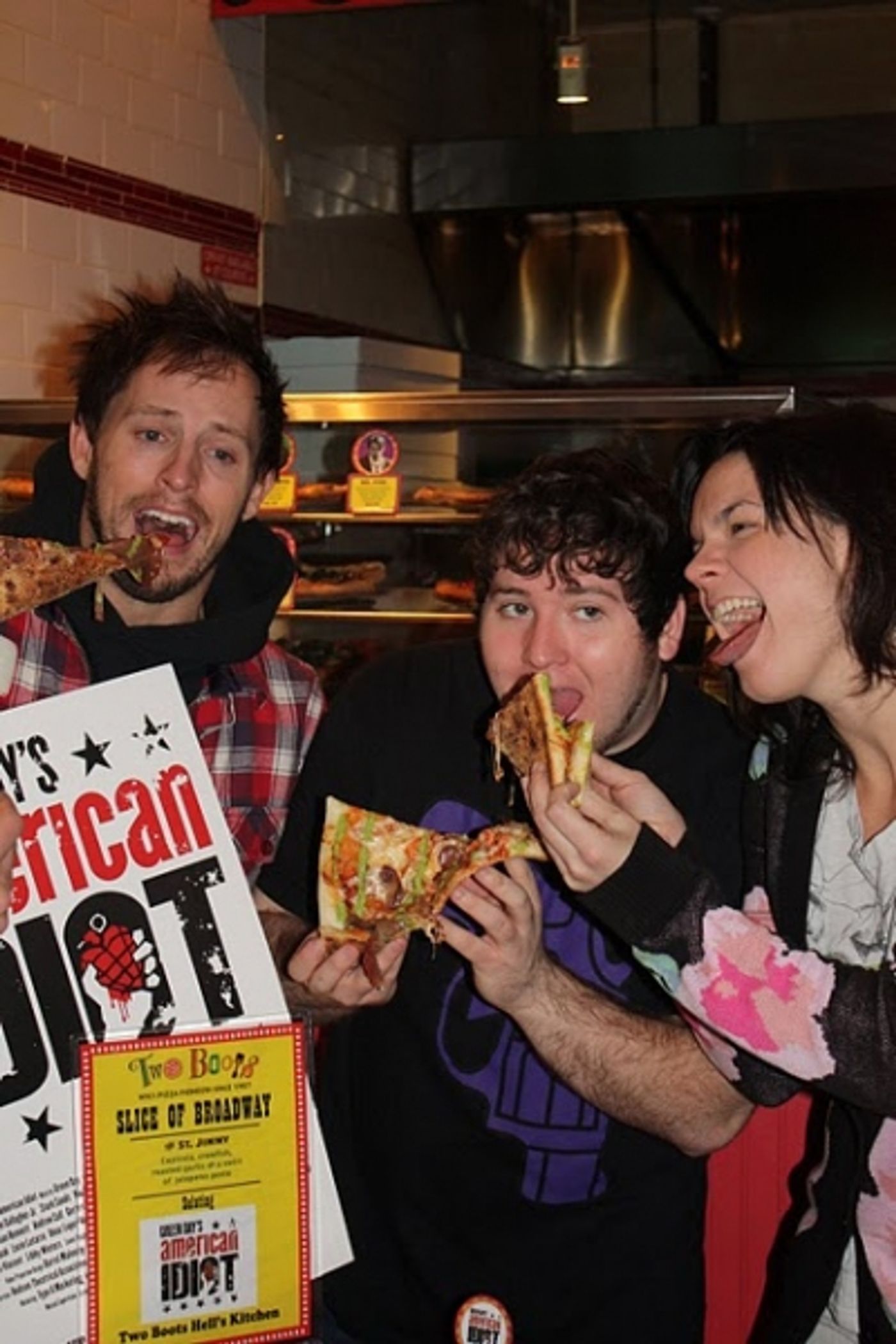 Photo Flash: Two Boots Celebrates AMERICAN IDIOT with 'The St. Jimmy' Slice  Image