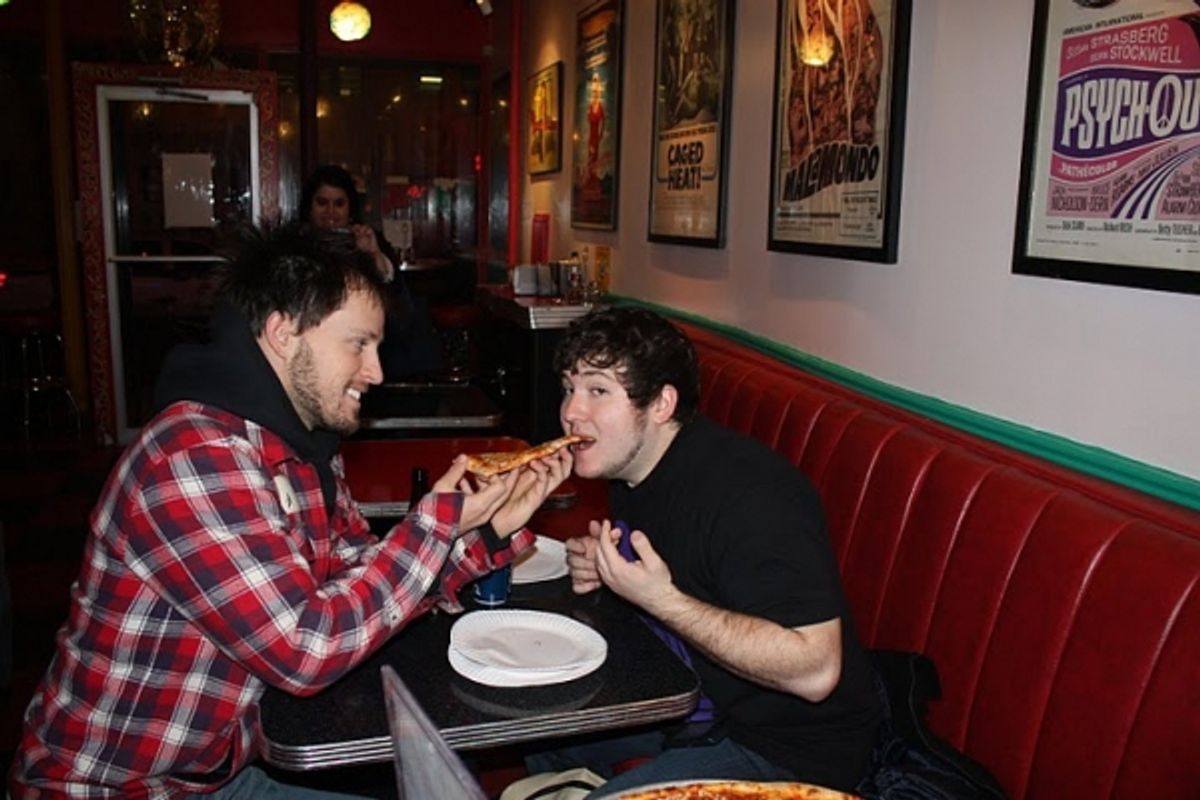 Andrew Call and Brian Charles Johnson at 