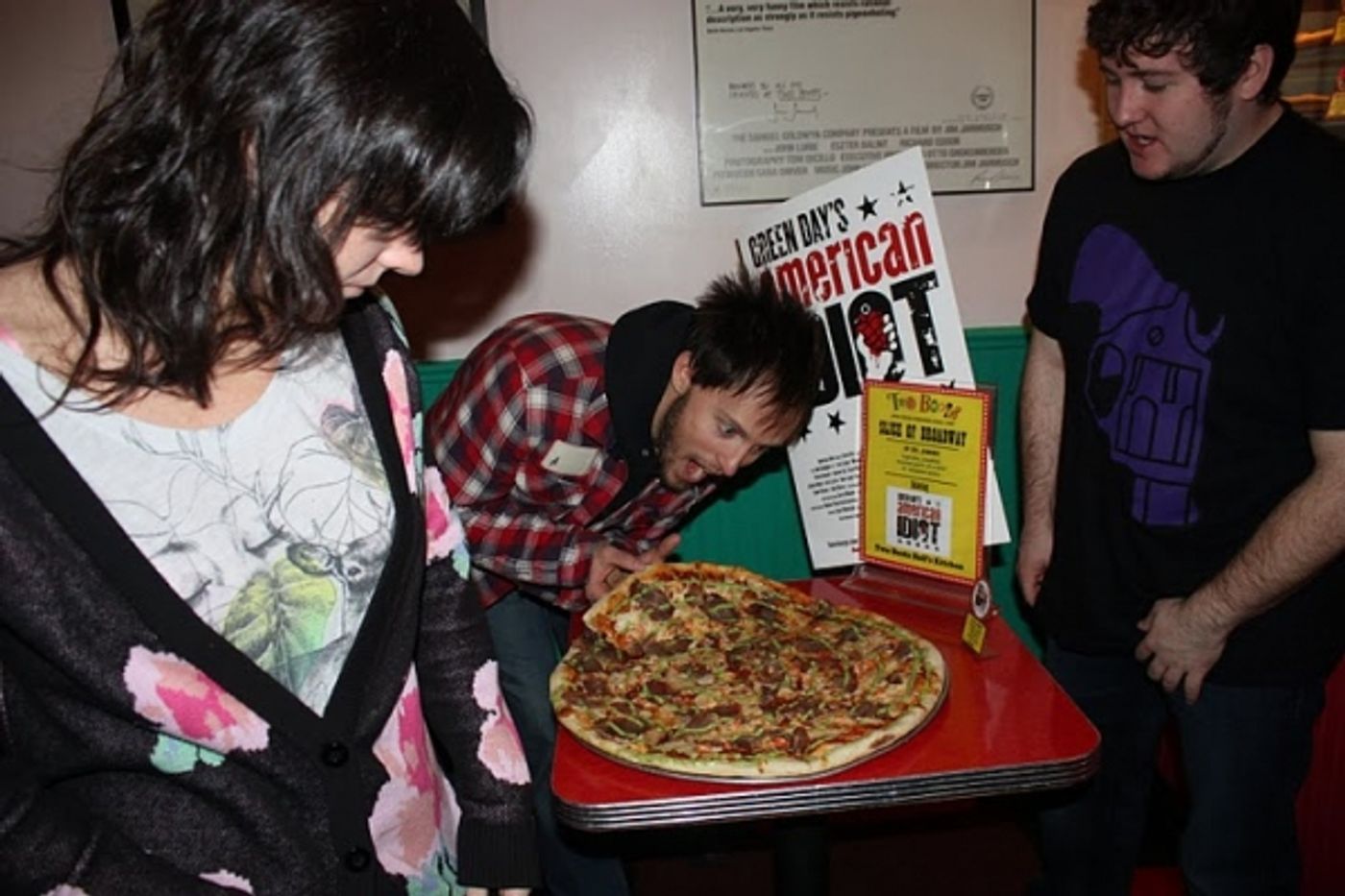 Photo Flash: Two Boots Celebrates AMERICAN IDIOT with 'The St. Jimmy' Slice  Image