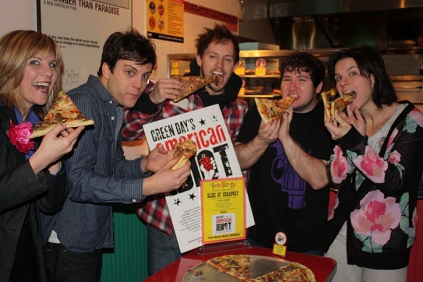 Photo Flash: Two Boots Celebrates AMERICAN IDIOT with 'The St. Jimmy' Slice  Image