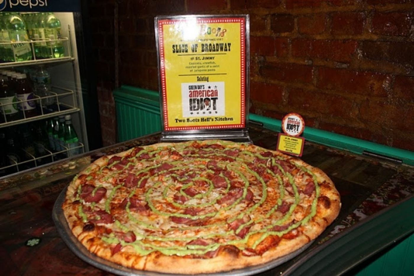 Photo Flash: Two Boots Celebrates AMERICAN IDIOT with 'The St. Jimmy' Slice  Image