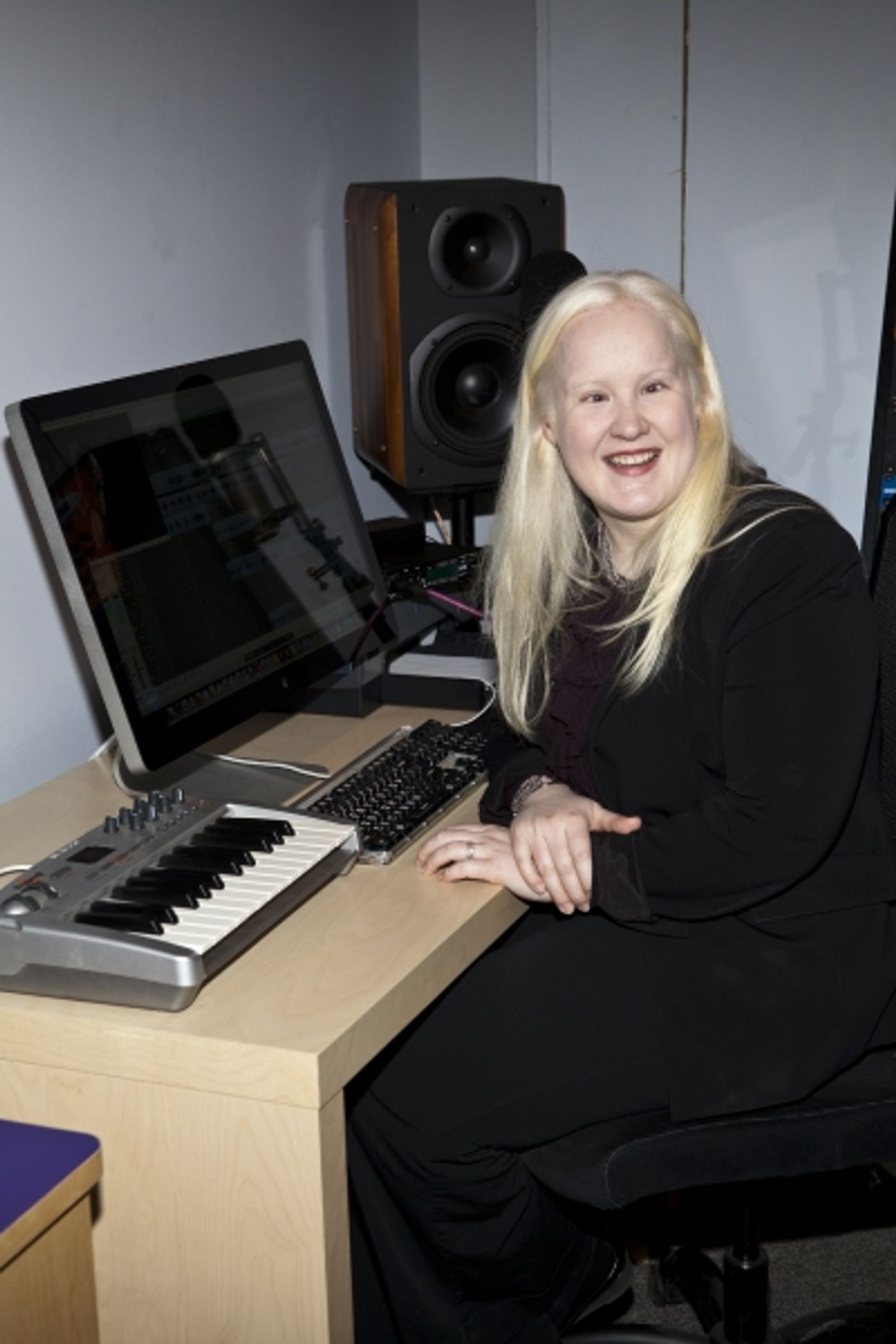 Photo Coverage: Visionary Media For Blind Composers Opens Its Doors  Image