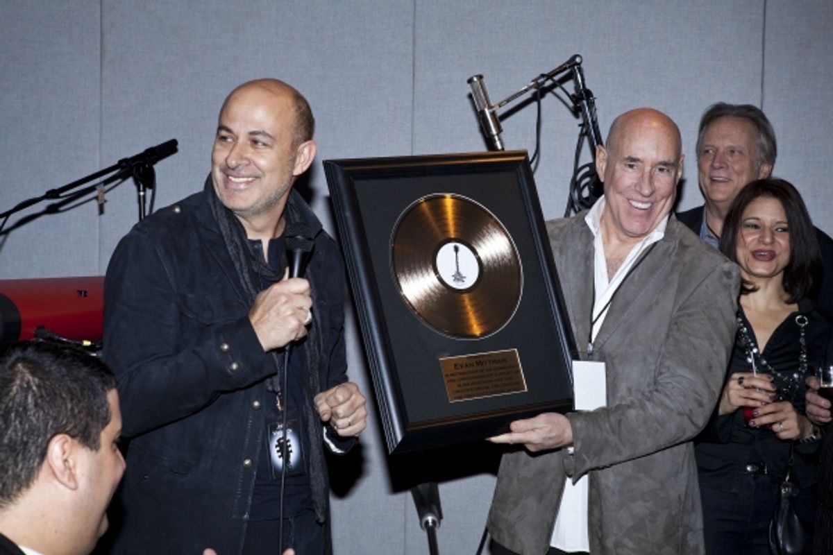 John Varvatos and Evan Mitman at 