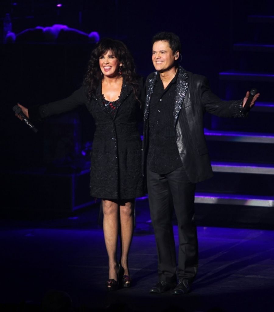 Photo Coverage: DONNY & MARIE Open on Broadway Image