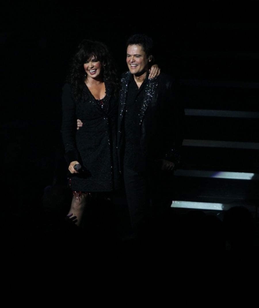 Photo Coverage: DONNY & MARIE Open on Broadway Image