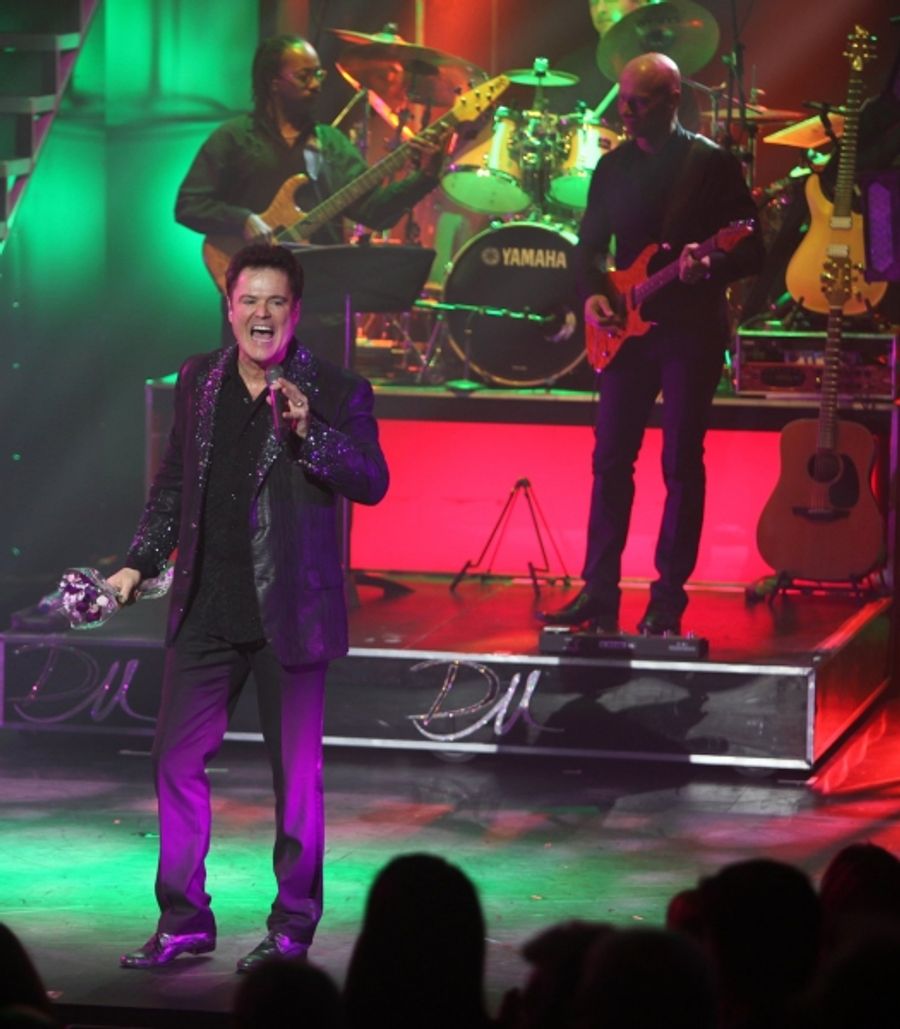 Photo Coverage: DONNY & MARIE Open on Broadway Image