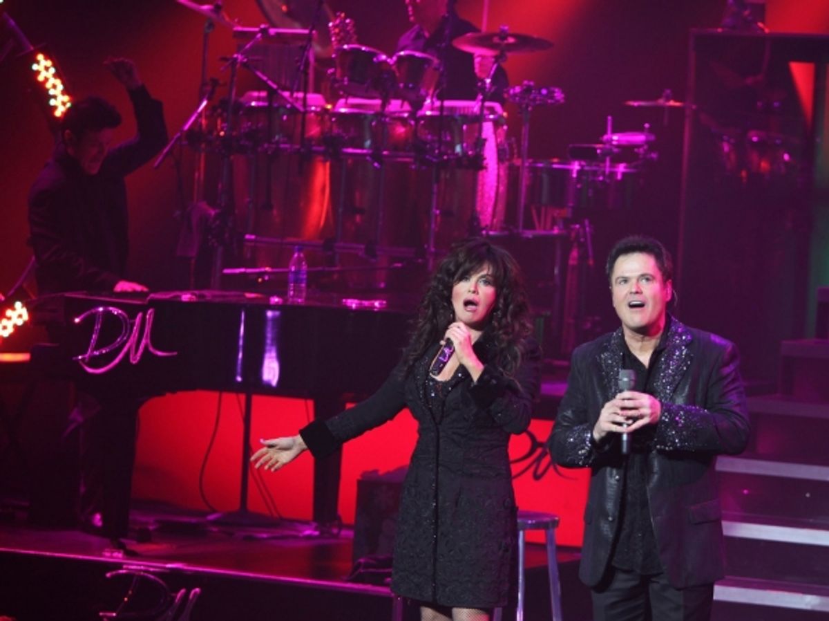 Marie Osmond & Donny Osmond at 