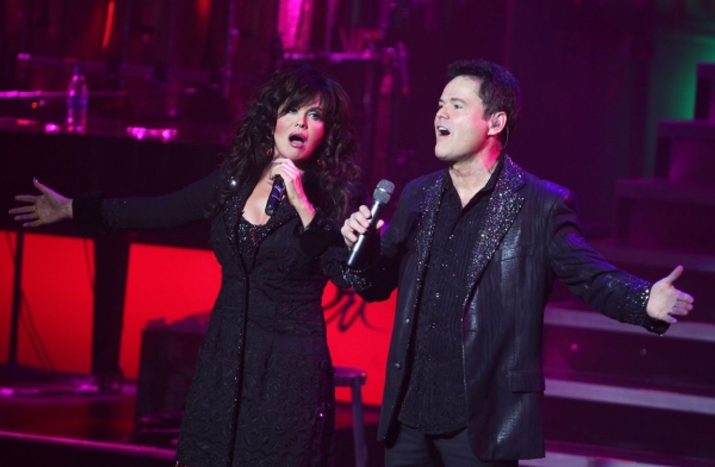 Photo Coverage: DONNY & MARIE Open on Broadway  Image