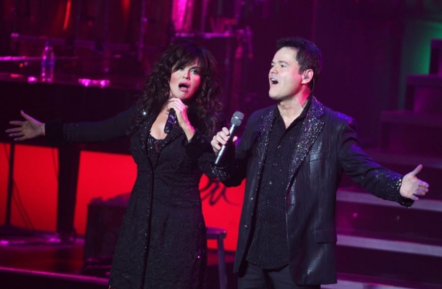 Photo Coverage: DONNY & MARIE Open on Broadway Image