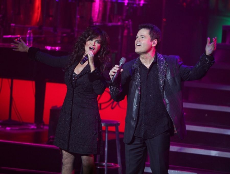 Photo Coverage: DONNY & MARIE Open on Broadway Image
