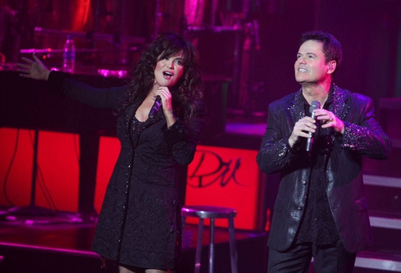 Photo Coverage: DONNY & MARIE Open on Broadway  Image