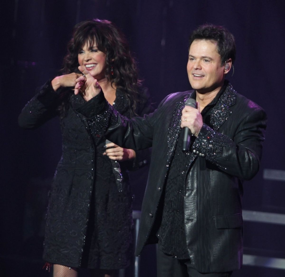 Marie Osmond & Donny Osmond at 
