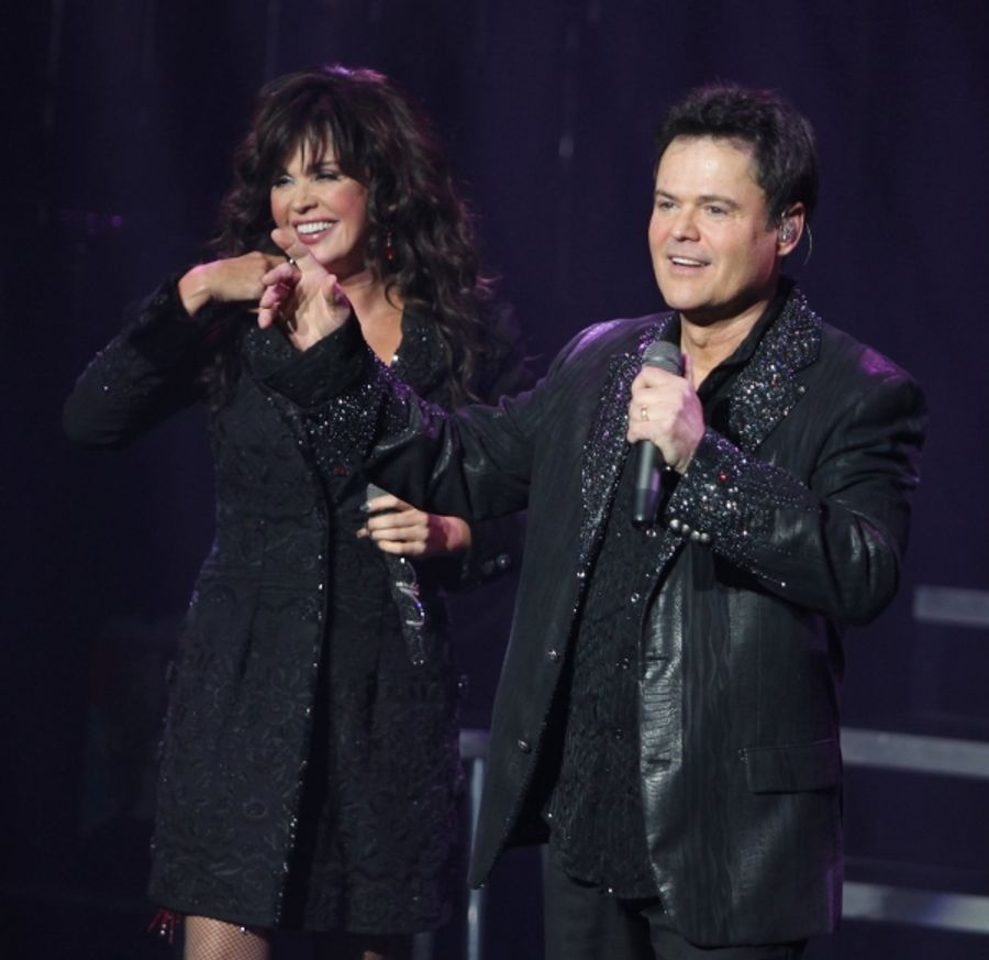 Photo Coverage: DONNY & MARIE Open on Broadway Image