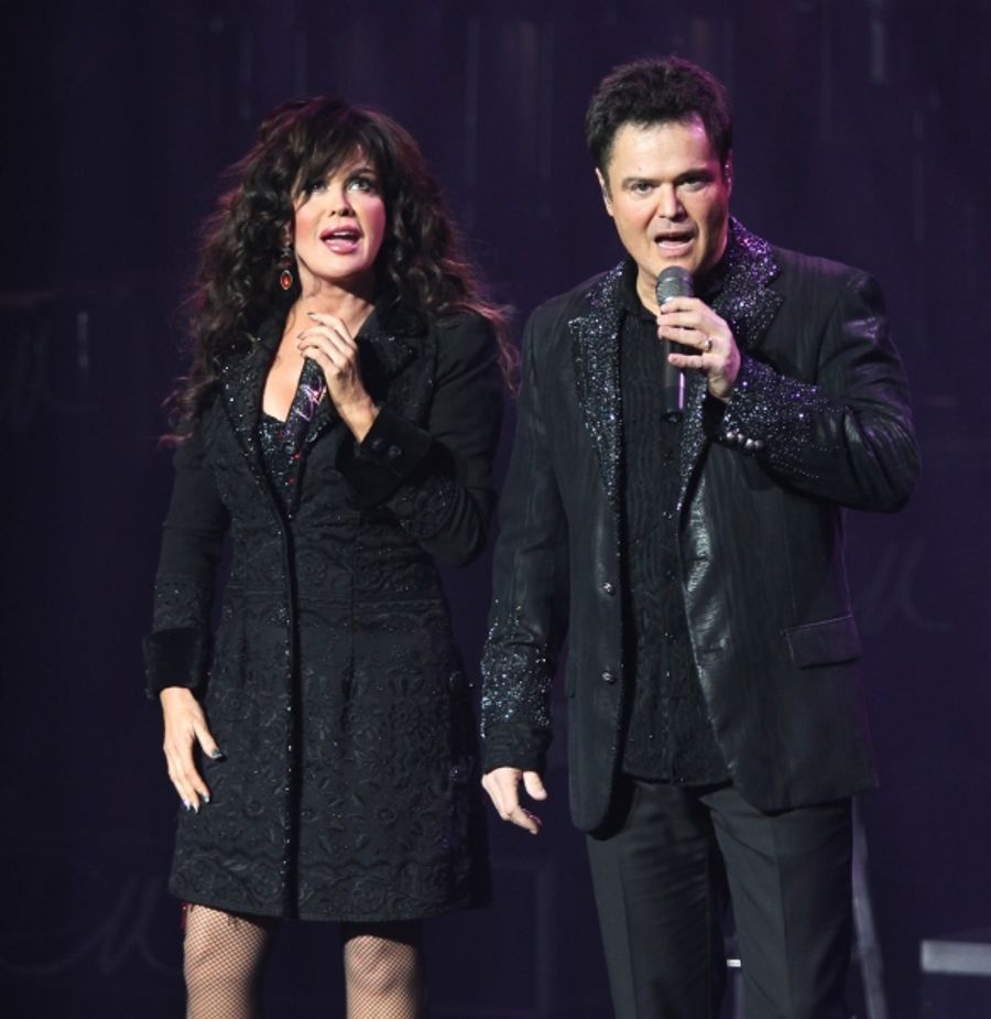 Photo Coverage: DONNY & MARIE Open on Broadway Image