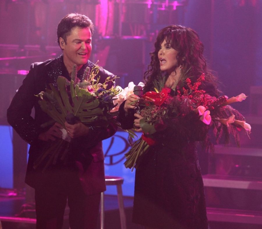 Photo Coverage: DONNY & MARIE Open on Broadway Image