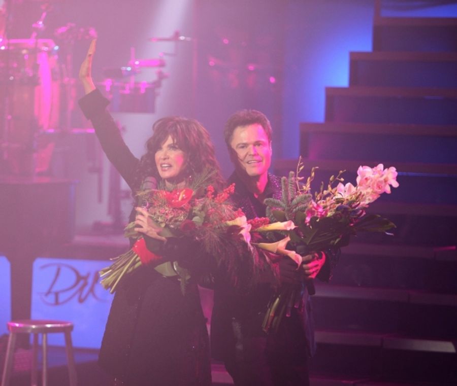 Photo Coverage: DONNY & MARIE Open on Broadway Image