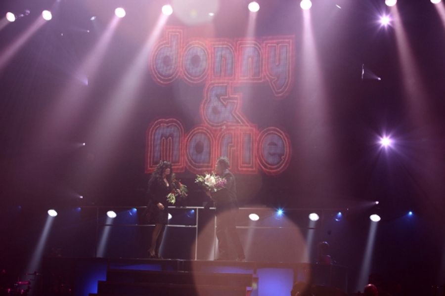Photo Coverage: DONNY & MARIE Open on Broadway Image