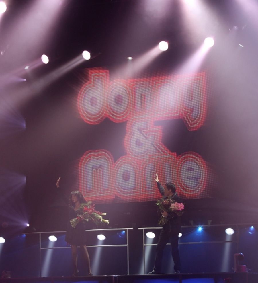 Photo Coverage: DONNY & MARIE Open on Broadway Image