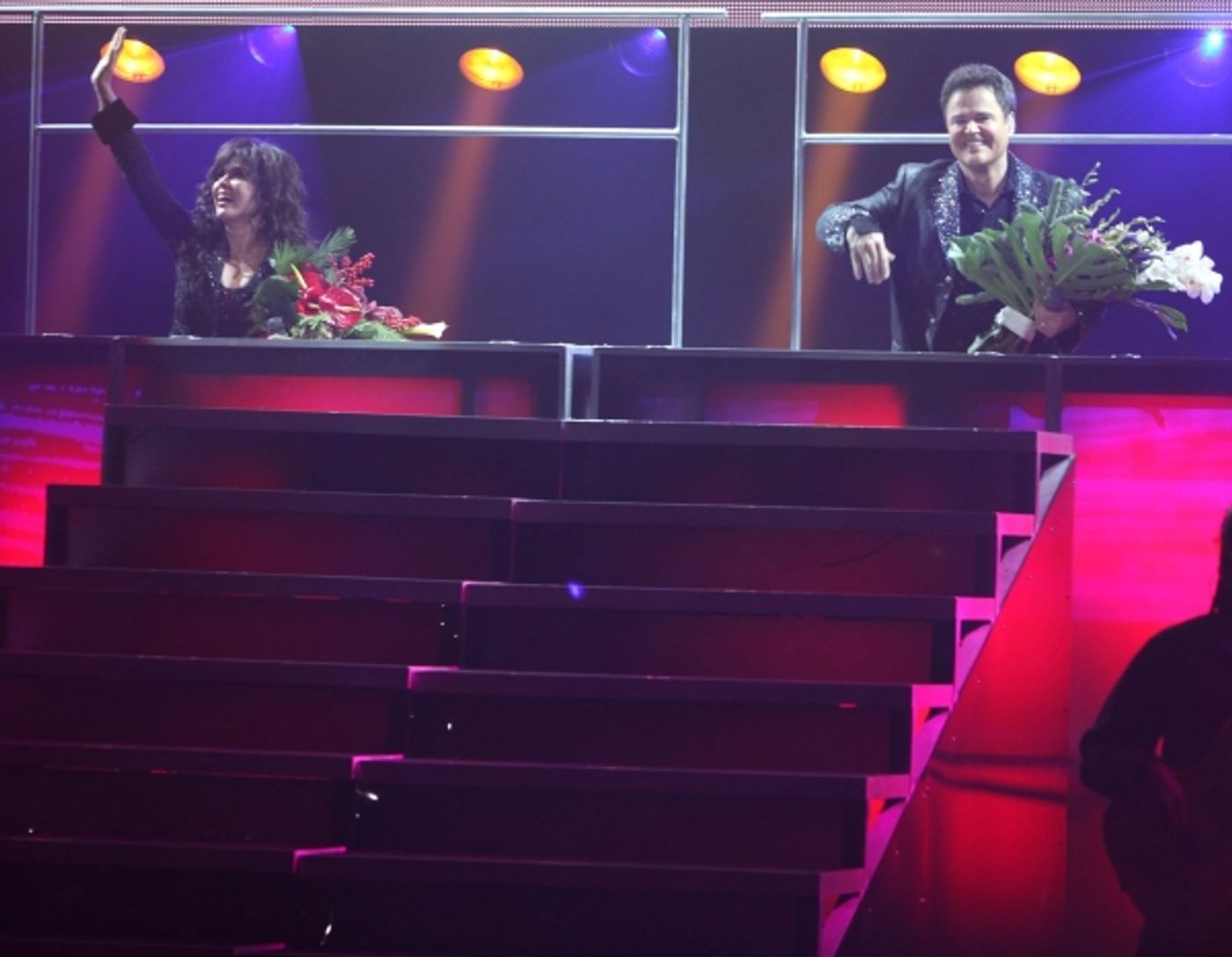 Photo Coverage: DONNY & MARIE Open on Broadway  Image