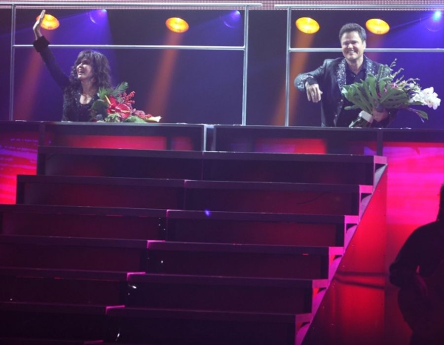 Photo Coverage: DONNY & MARIE Open on Broadway Image