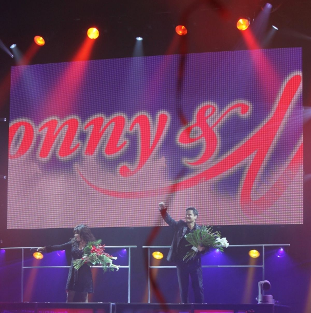 Marie Osmond & Donny Osmond at 