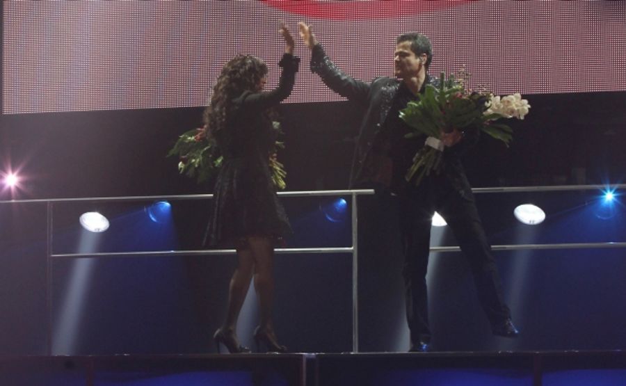 Photo Coverage: DONNY & MARIE Open on Broadway Image