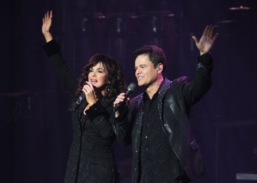 Photo Coverage: DONNY & MARIE Open on Broadway Image