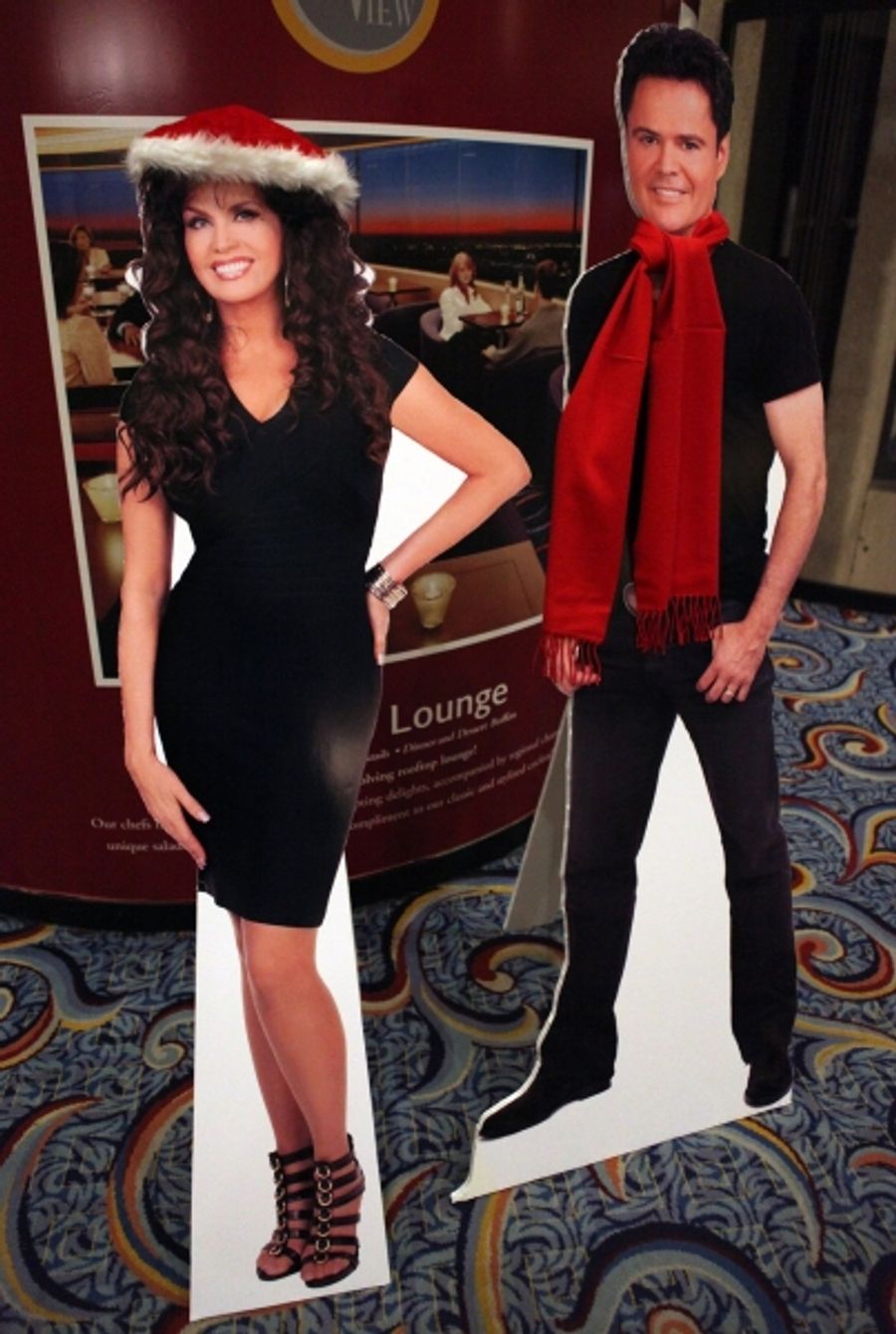 Photo Coverage: DONNY & MARIE Open on Broadway Image