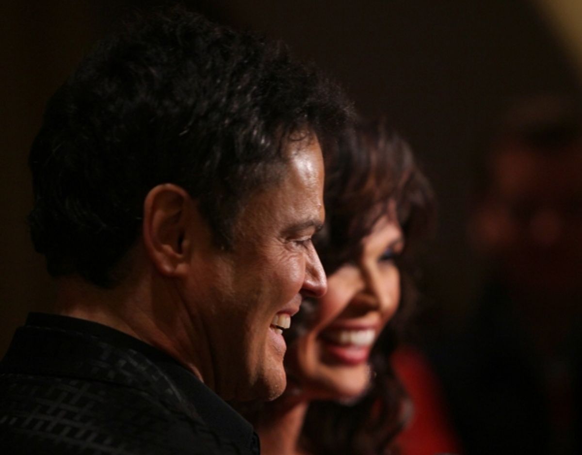 Donny Osmond & Marie Osmond at 
