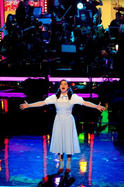 Danielle Hope performs 'Over The Rainbow'
 Photo