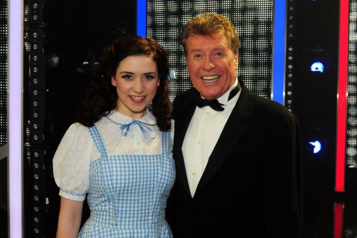 Danielle Hope and Michael Crawford at 