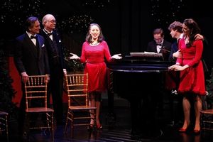 Martin Vidnovic, Simon Jones, Victoria Mallory, musical director John Bell, Ashley Robinson, Kerry Conte @ BroadwayWorld Martin Vidnovic, Simon Jones, Victoria Mallory, musical director John Bell, Ashley Ro Photo