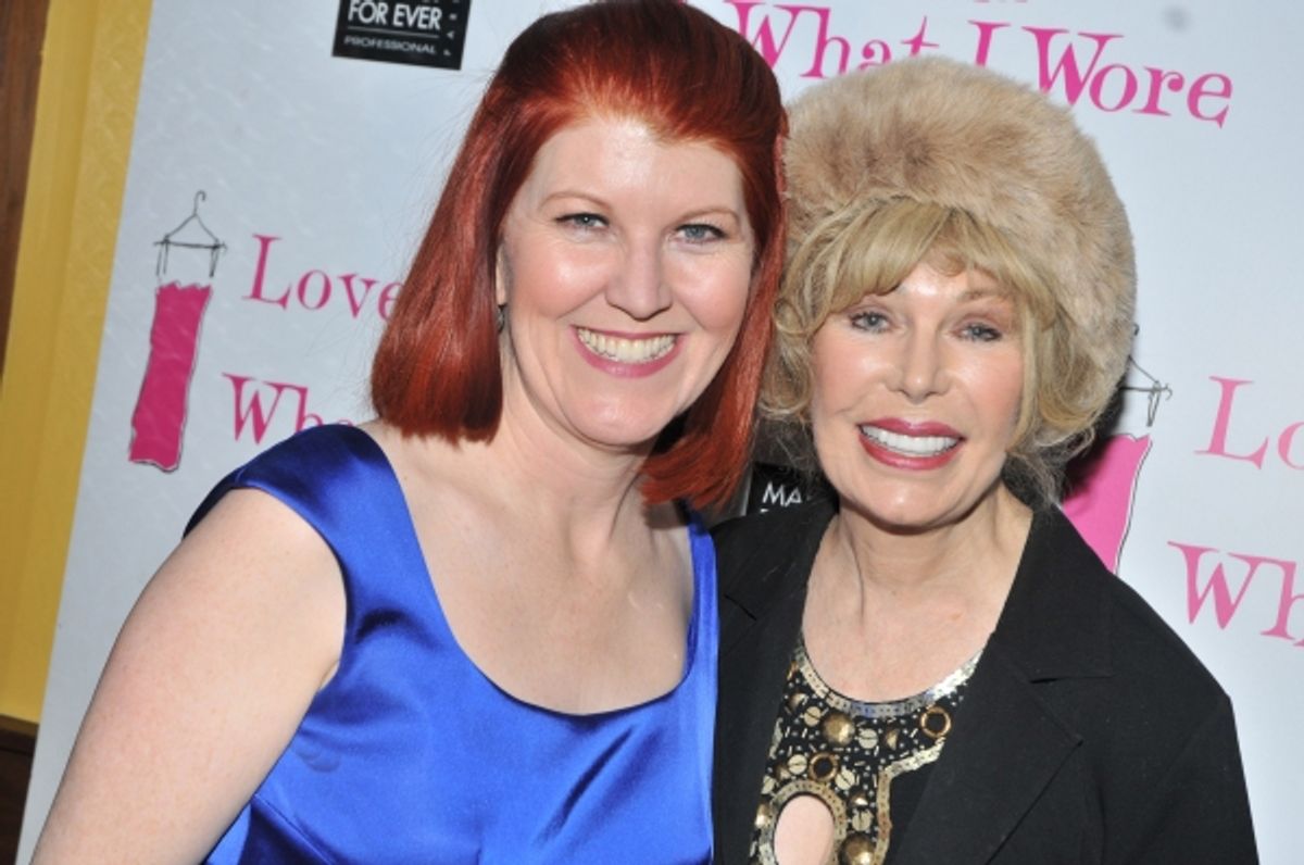 Kate Flannery and Loretta Swit at 