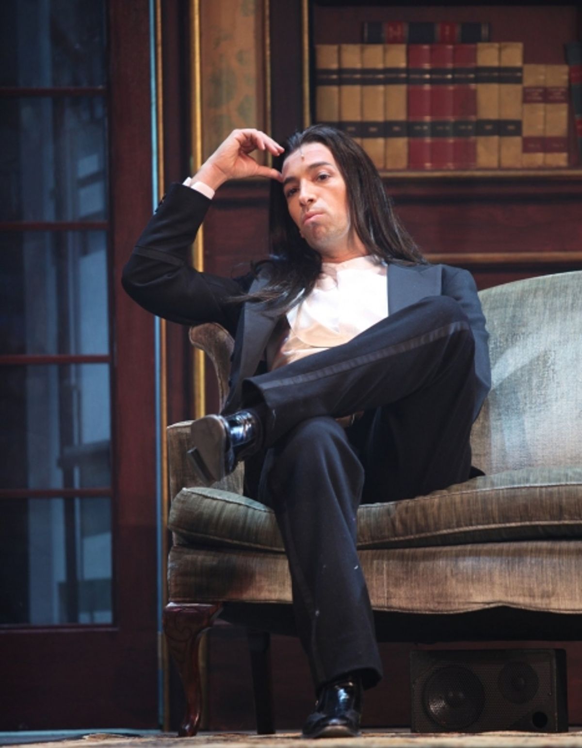 Michel Altieri as 'Dracula' at 