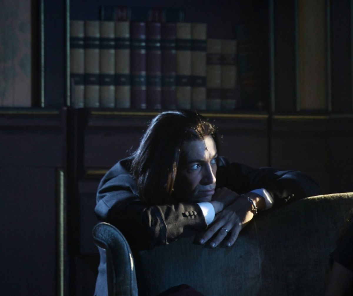 Michel Altieri as 'Dracula' at 