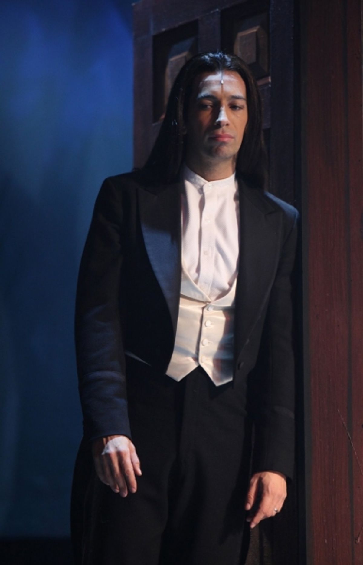 Michel Altieri as 'Dracula' at 