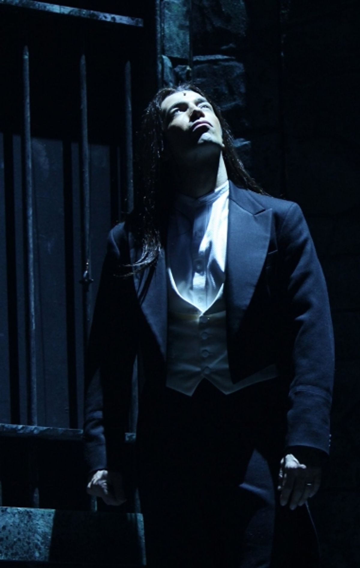 Michel Altieri as 'Dracula' at 