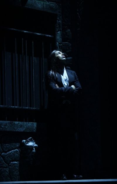 Michel Altieri as "Dracula" Photo