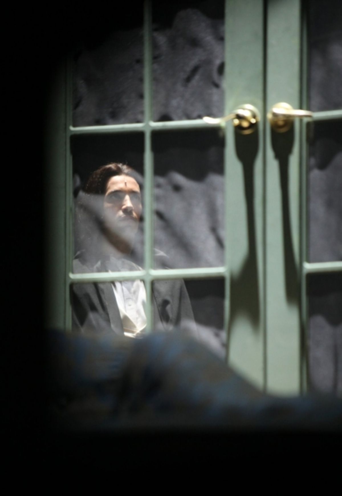 Michel Altieri as 'Dracula' at 