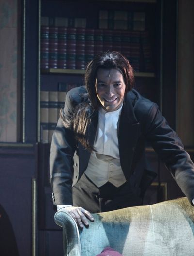 Michel Altieri as "Dracula" Photo
