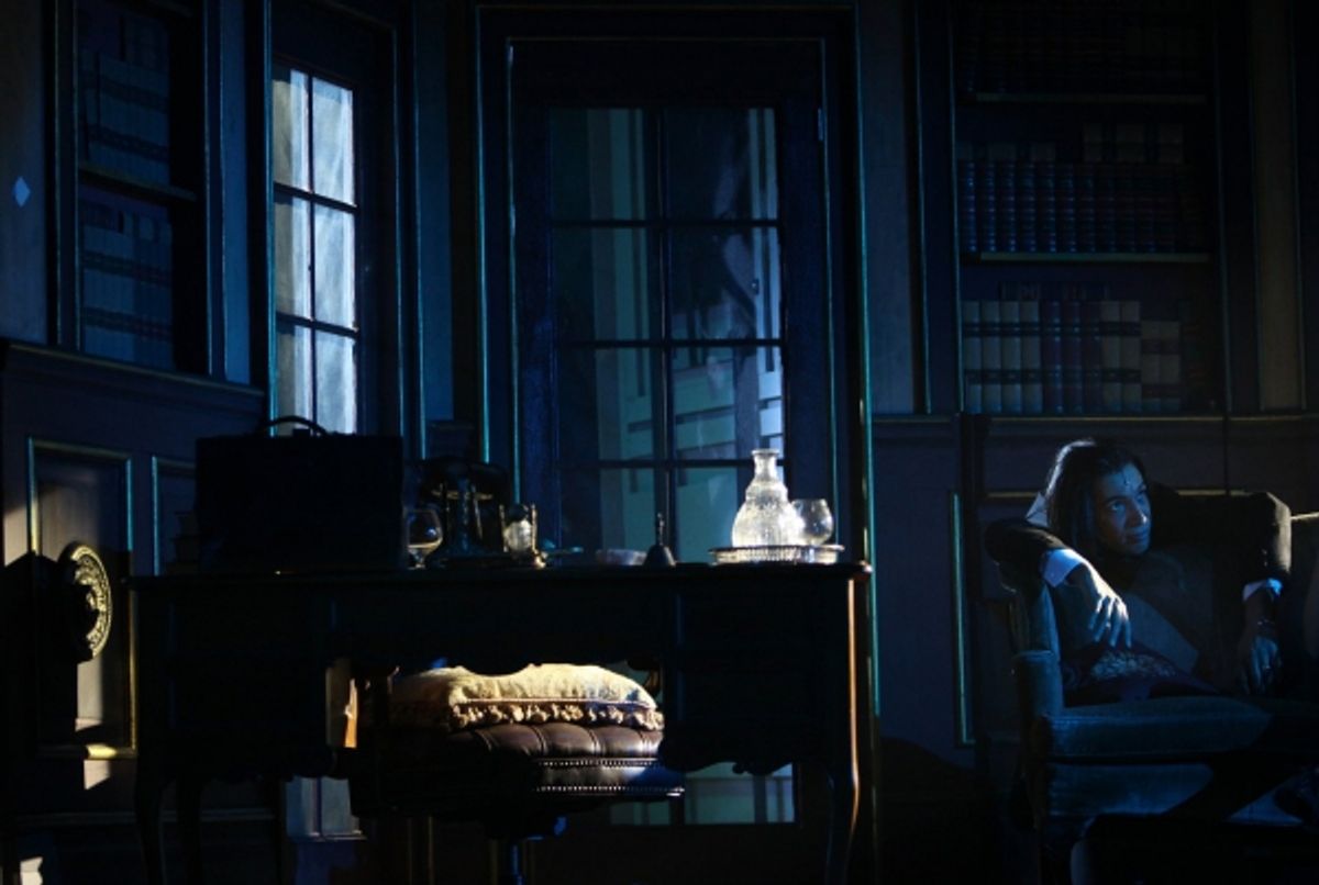 Michel Altieri as 'Dracula' at 