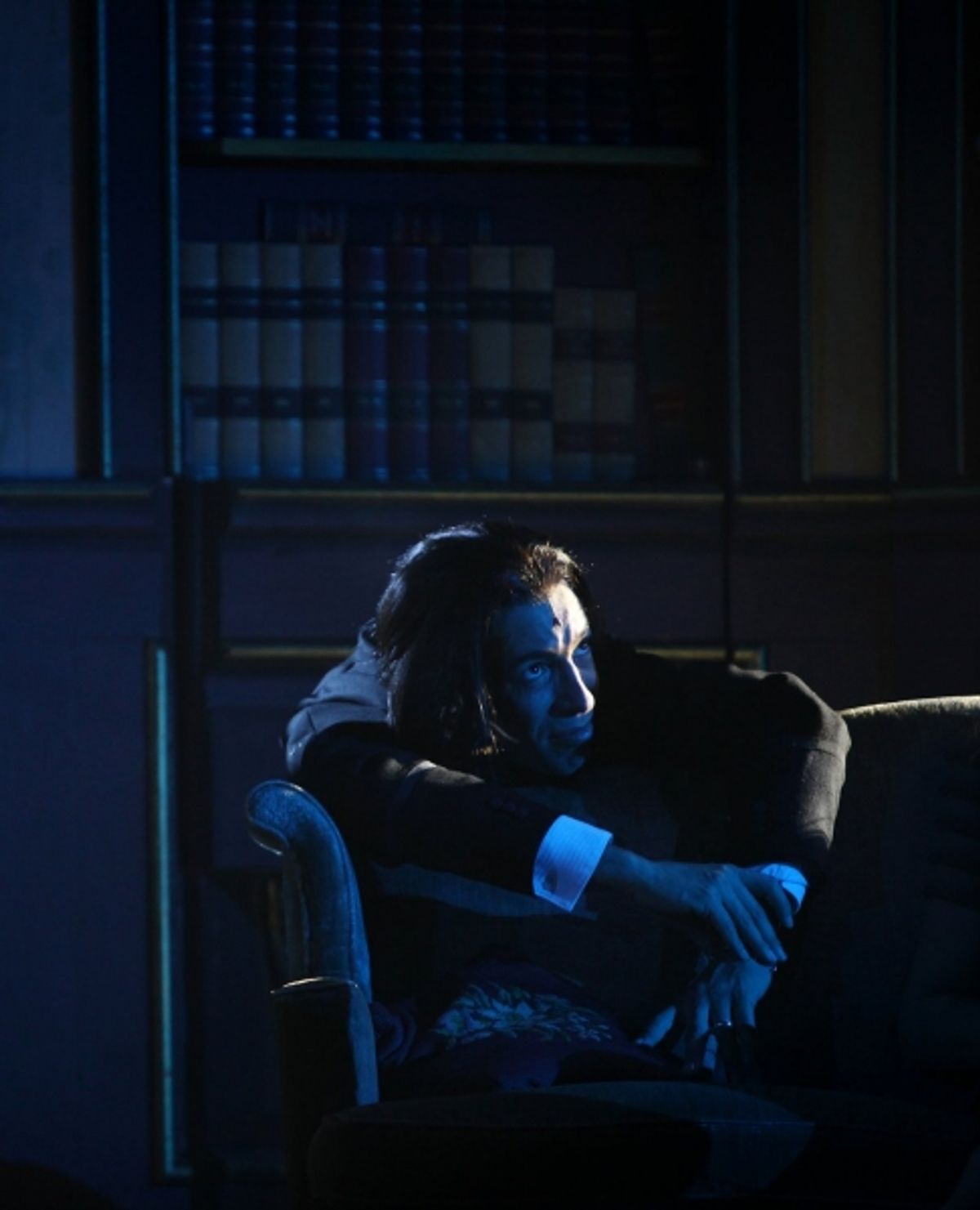 Michel Altieri as 'Dracula' at 