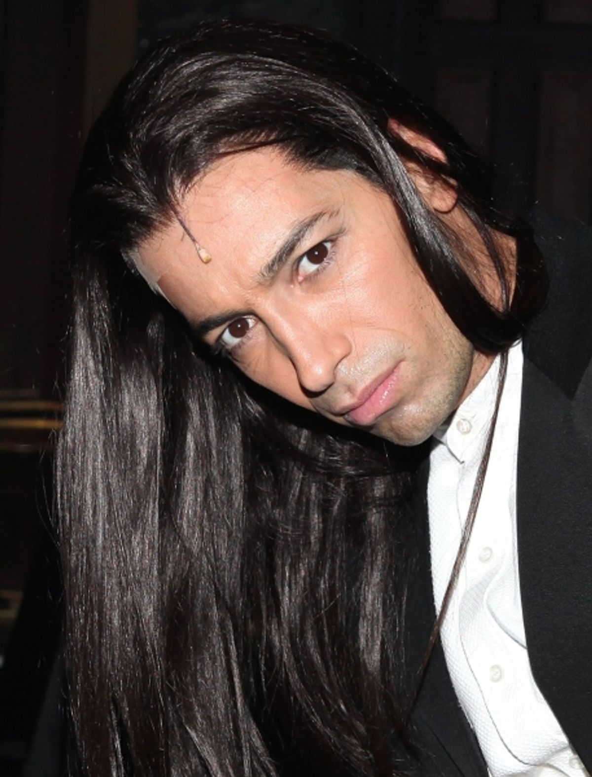 Michel Altieri as 'Dracula' at 