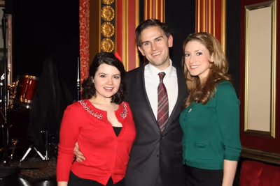 Emily Bottorff, Daniel Reichard and Lindsay Luppino Photo