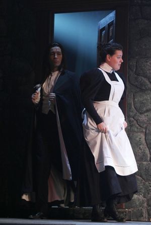 Michel Altieri & Katherine Luckinbill @ BroadwayWorld Michel Altieri & Katherine Luckinbill Photo