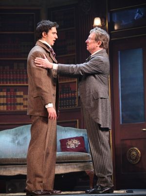 Jake Silbermann & George Hearn @ BroadwayWorld Jake Silbermann & George Hearn Photo