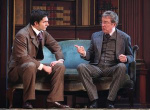 Jake Silbermann & George Hearn @ BroadwayWorld Jake Silbermann & George Hearn Photo