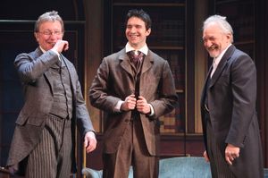 George Hearn, Jake Silbermann & Timothy Jerome @ BroadwayWorld George Hearn, Jake Silbermann & Timothy Jerome Photo