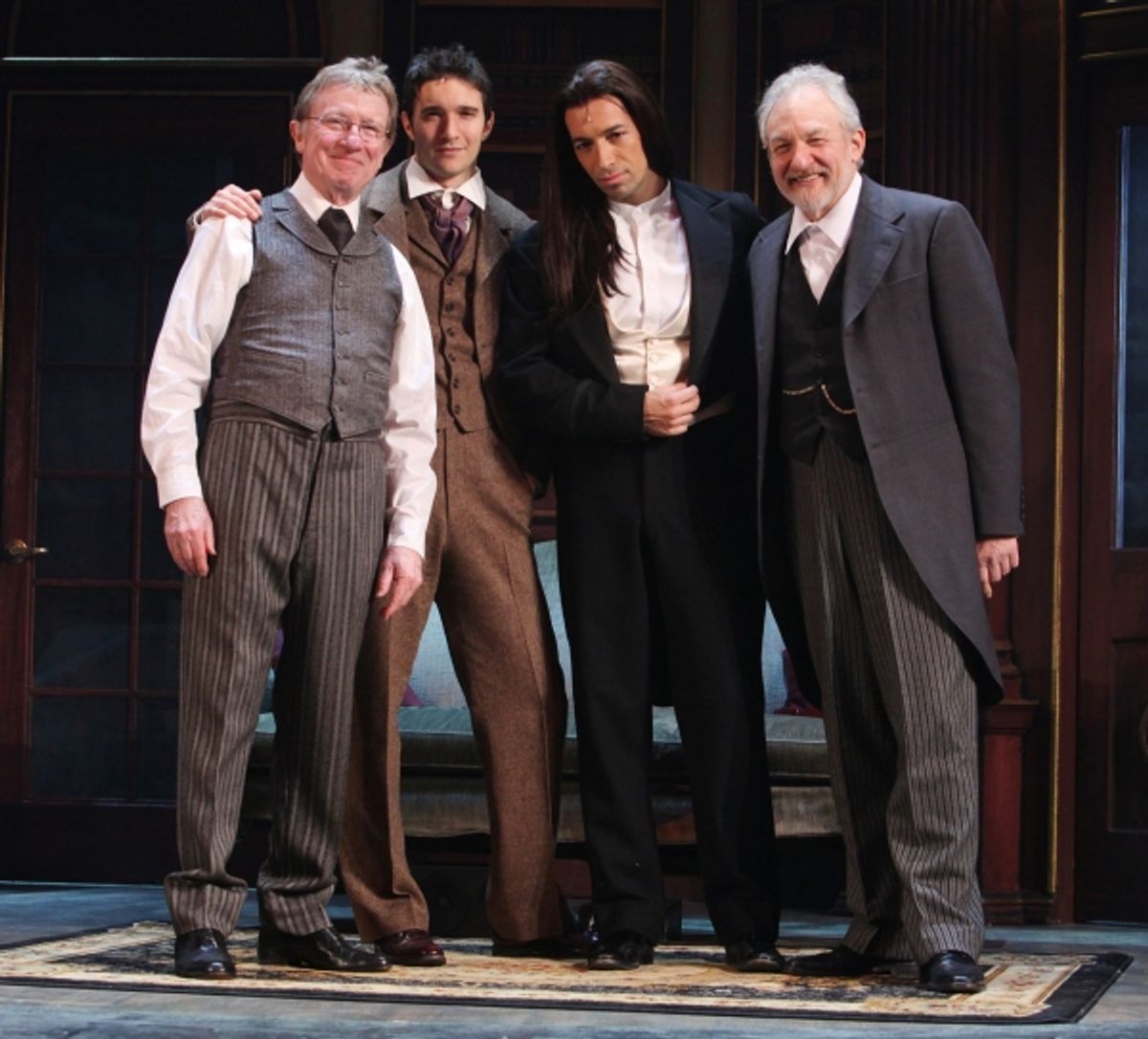 George Hearn, Jake Silbermann, Michel Alteri & Timothy Jerome  at 